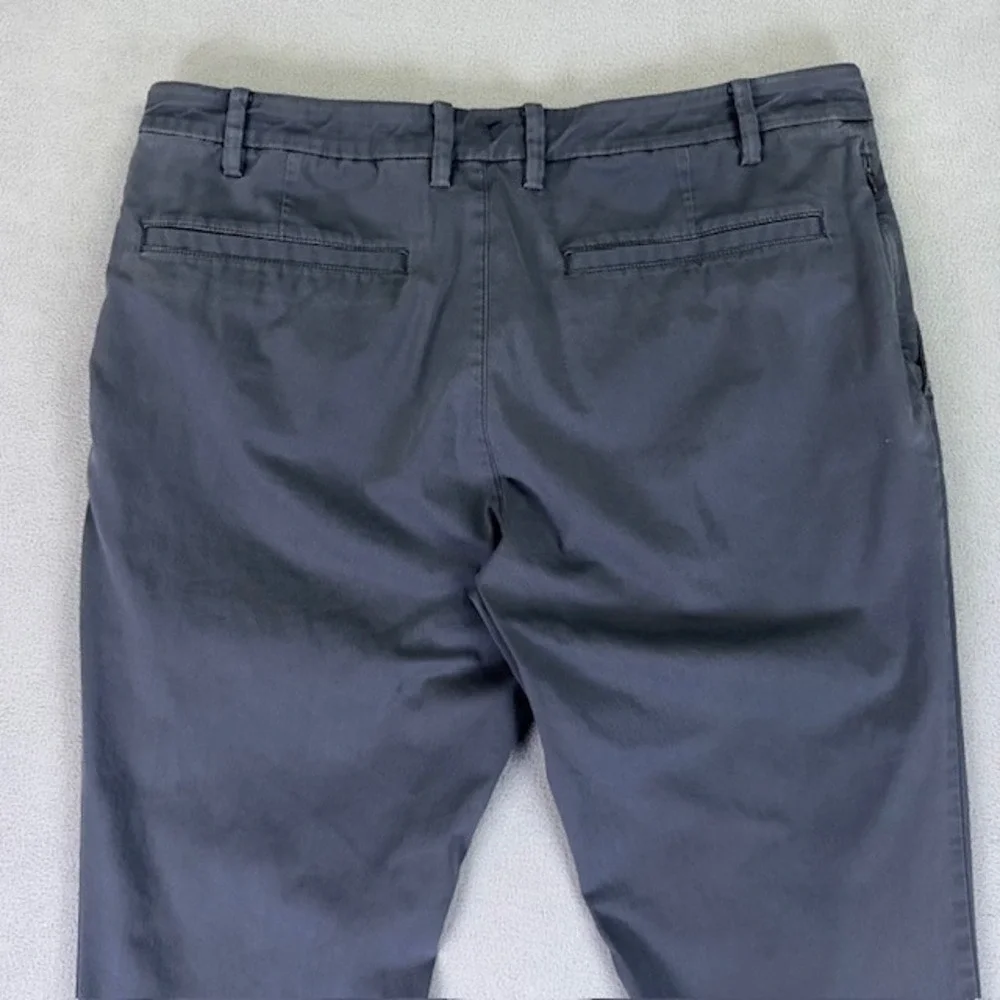 Birddogs Pants Mens 36x32 Grey Compression Lined Performance Chino Office‎ Prep